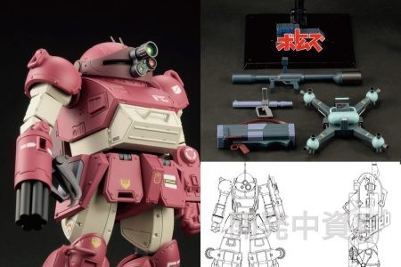 「HI-METAL R ブルーティッシュドッグ」が発売決定！さらにベルゼルガの設計データを公開！受注中のオプションセットもチェックだ！【装甲騎兵ボトムズ】