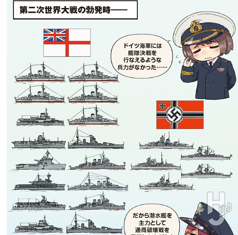 イラストでまなぶ!用兵思想入門 海空編サンプル5-1