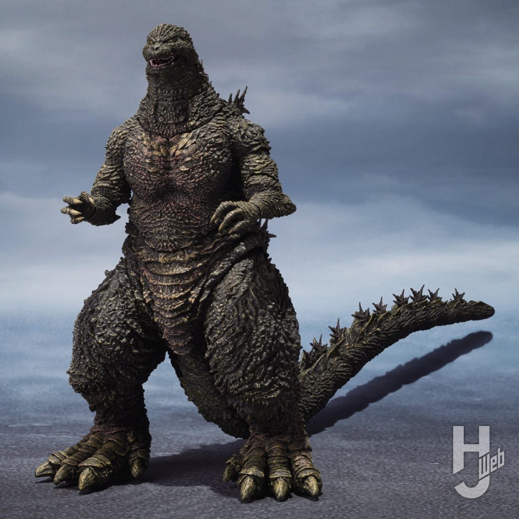 ゴジラ・ザ・ライド グレートクラッシュのゴジラの可動フィギュアの画像