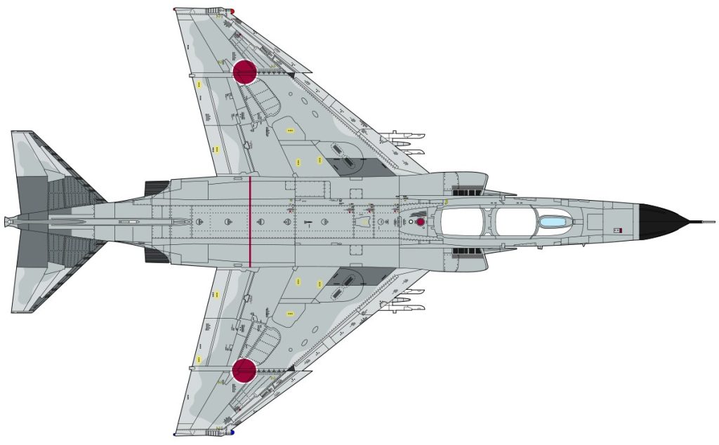 　F-4EJファントム戦闘機　第302飛行隊百里基地 2013年航空戰技競技会　上部