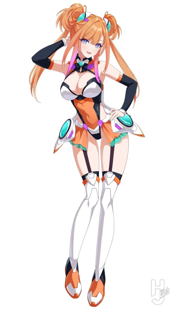 ローラ＝クラビアの立ちイラスト