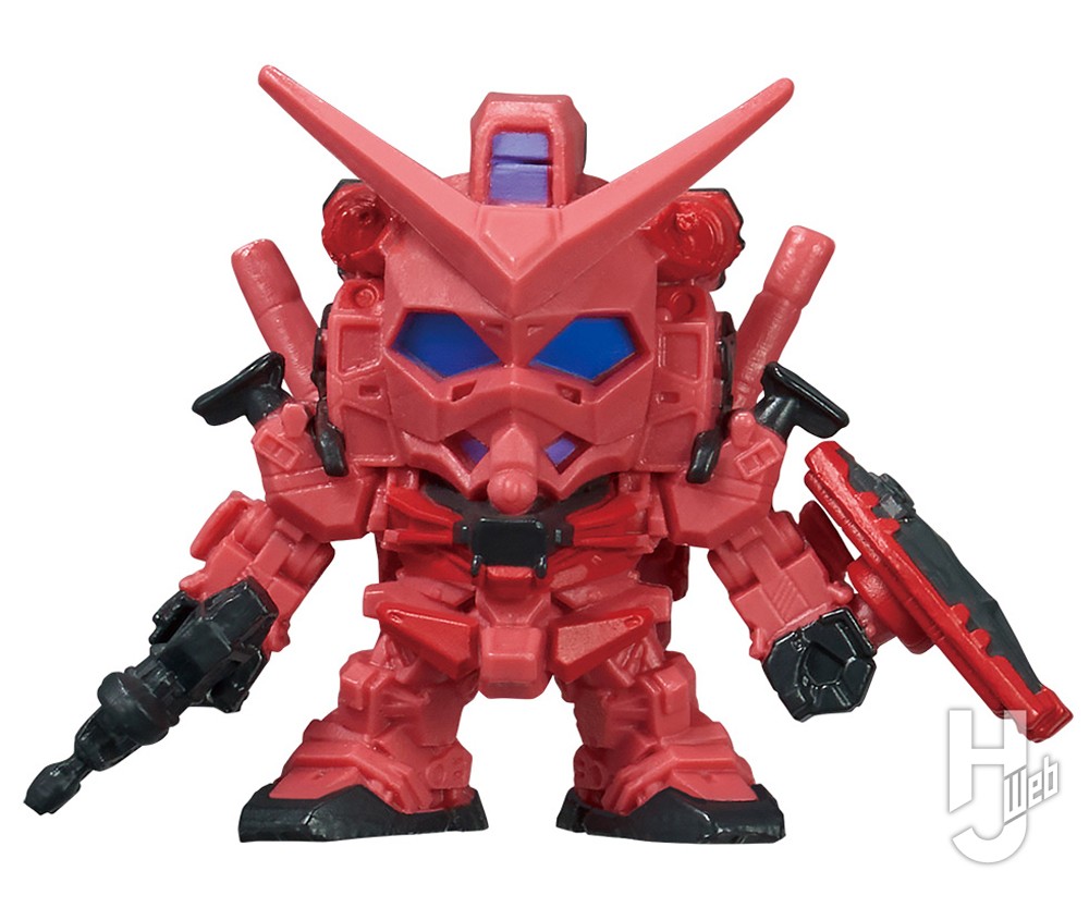 機動戦士ガンダム ガシャポン戦士ZERO 01の赤いガンダム(カラーVer)の画像