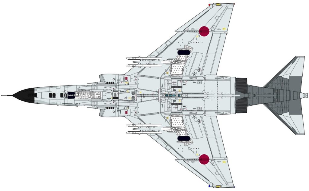 　F-4EJファントム戦闘機　第302飛行隊百里基地 2013年航空戰技競技会　下部