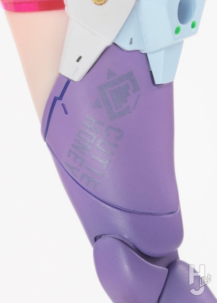 キューティーハニーのプラモデルのアップ画像その3