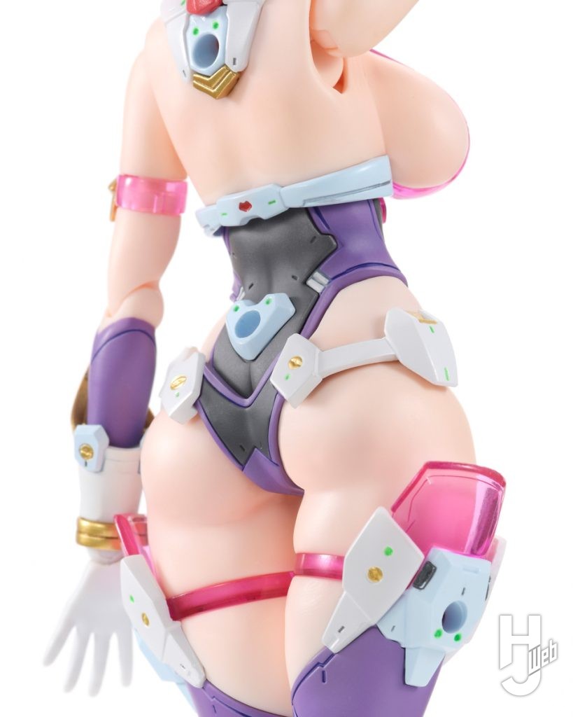 キューティーハニーのプラモデルのアップ画像その2