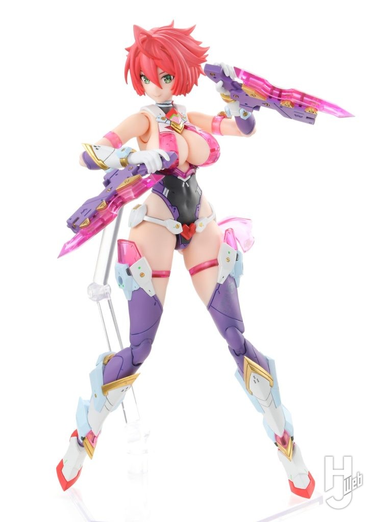 キューティーハニーのプラモデルの全体画像その4