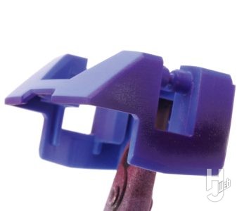 けんたろう製作「EG_RX-78-2ガンダム」青色パーツにエヴォパープル塗装