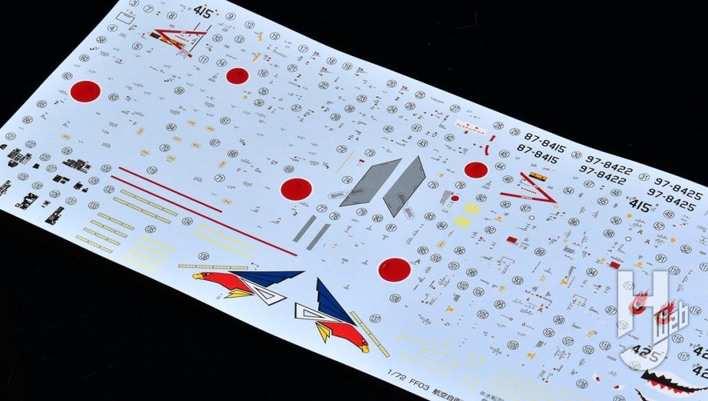 ファインモールド　F-4EJ改戦闘機 第302飛行隊 “オジロワシ”　デカール