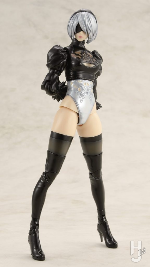 2Bのプラモデルの全体画像その5