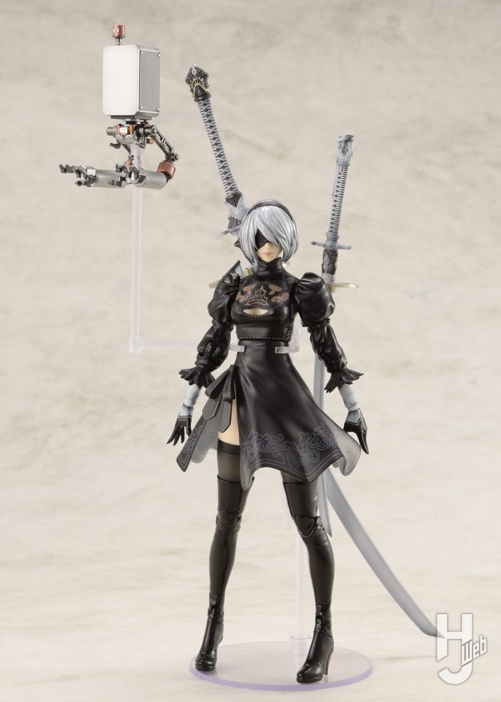 2Bのプラモデルの全体画像その1