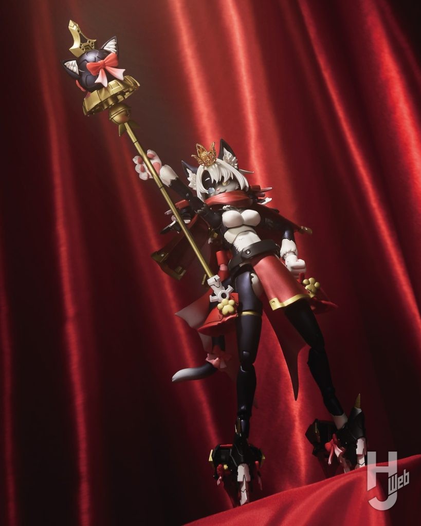 ケット・シーカスタムの顔マニーのプラモデルのメイン画像