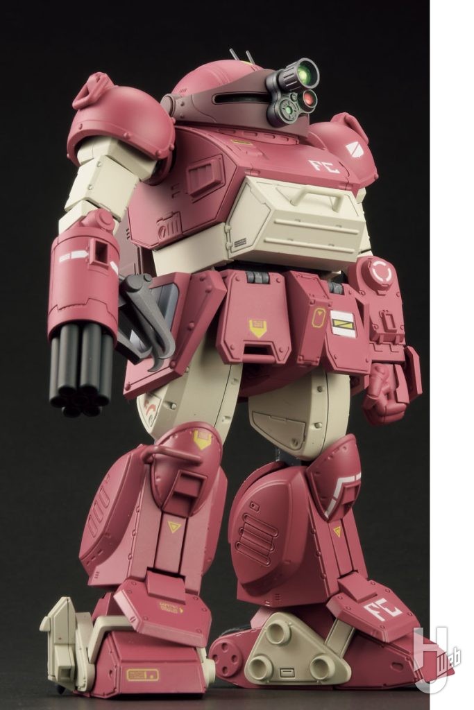 ブルーティッシュドッグ（彩色試作）のリアビュー　前