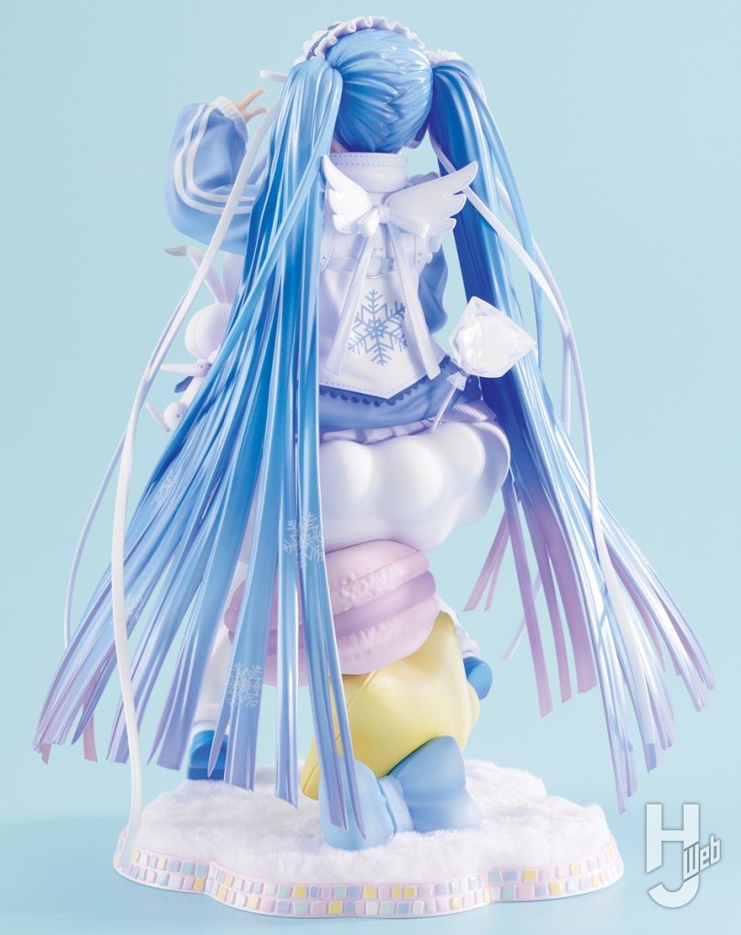 グッドスマイルカンパニーのフィギュア 雪ミク Yukiiro Pop Ver.の背面の画像