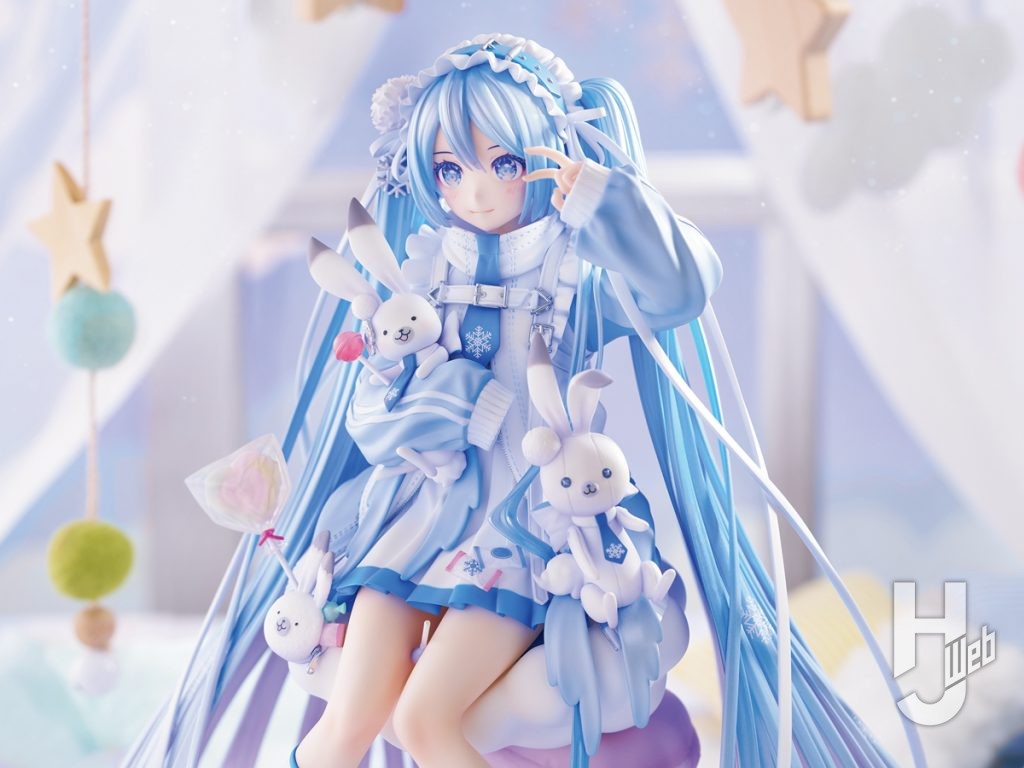 グッドスマイルカンパニーのフィギュア 雪ミク Yukiiro Pop Ver.の寄りの画像