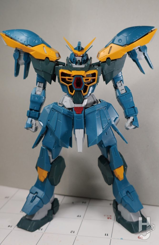 セイラマスオ製作「カラミティガンダム Ver.W.G.P.N.」製作途中プロポーション変更終了