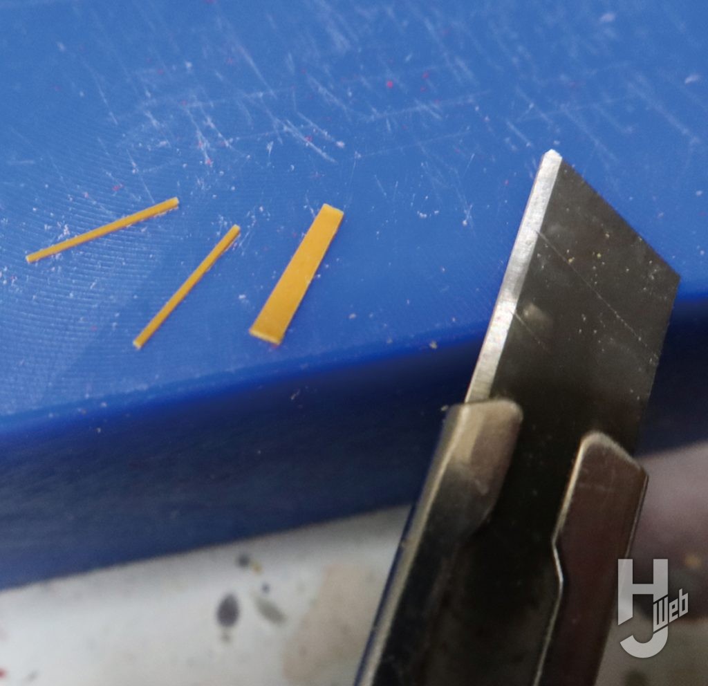 セイラマスオ製作「カラミティガンダム Ver.W.G.P.N.」製作途中ディテール追加2