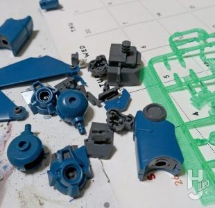 セイラマスオ製作「カラミティガンダム Ver.W.G.P.N.」製作途中追加装備