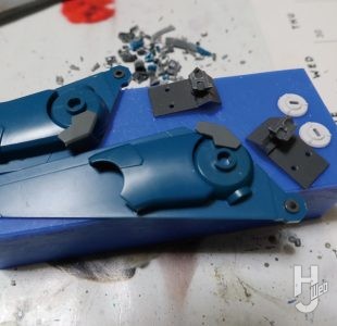 セイラマスオ製作「カラミティガンダム Ver.W.G.P.N.」製作途中追加装備2