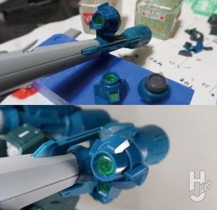 セイラマスオ製作「カラミティガンダム Ver.W.G.P.N.」製作途中追加装備5