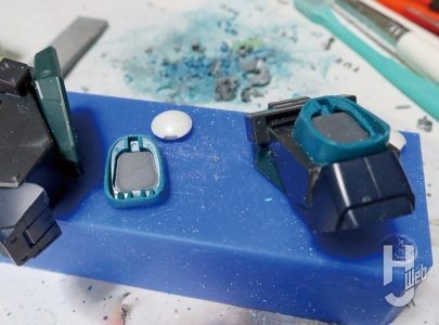 セイラマスオ製作「カラミティガンダム Ver.W.G.P.N.」製作途中追加装備6