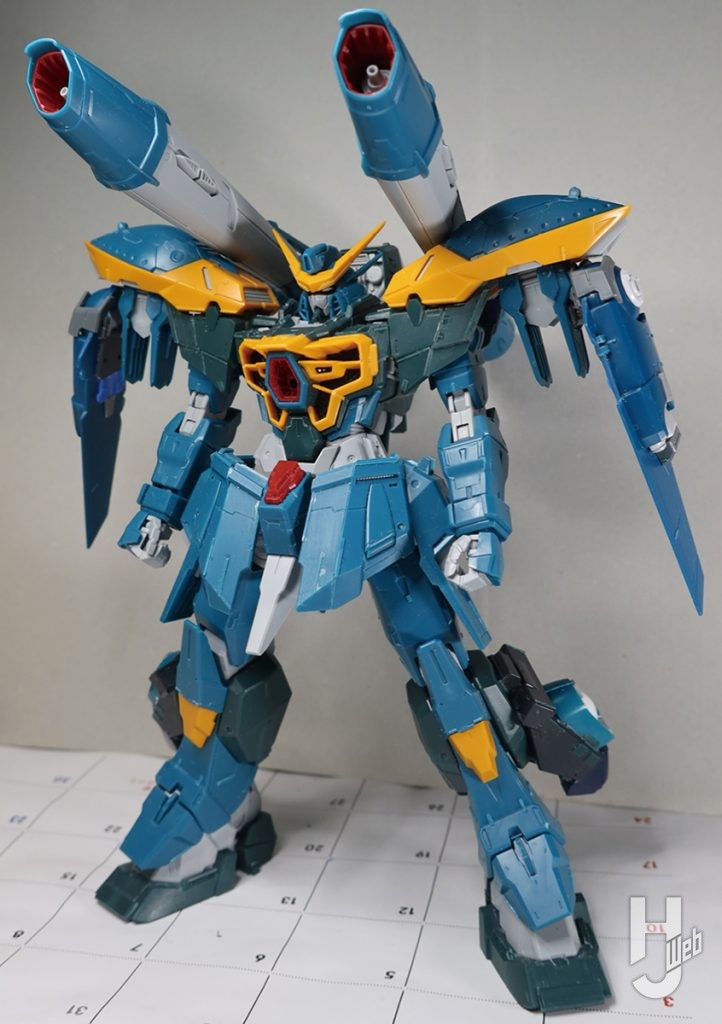 セイラマスオ製作「カラミティガンダム Ver.W.G.P.N.」製作途中加工完了