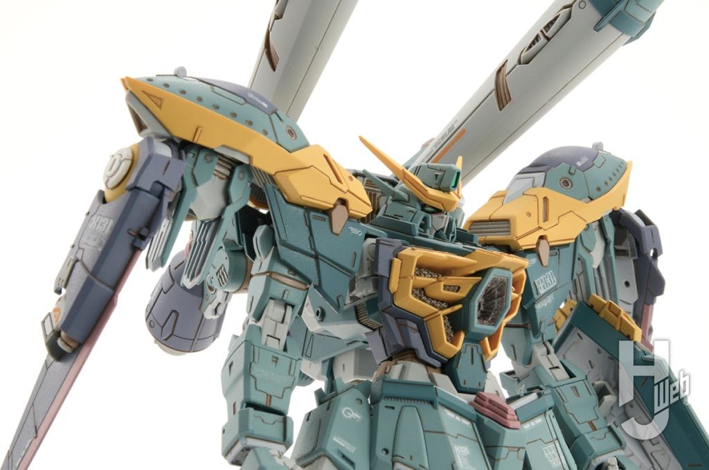 セイラマスオ製作「カラミティガンダム Ver.W.G.P.N.」上半身アップ
