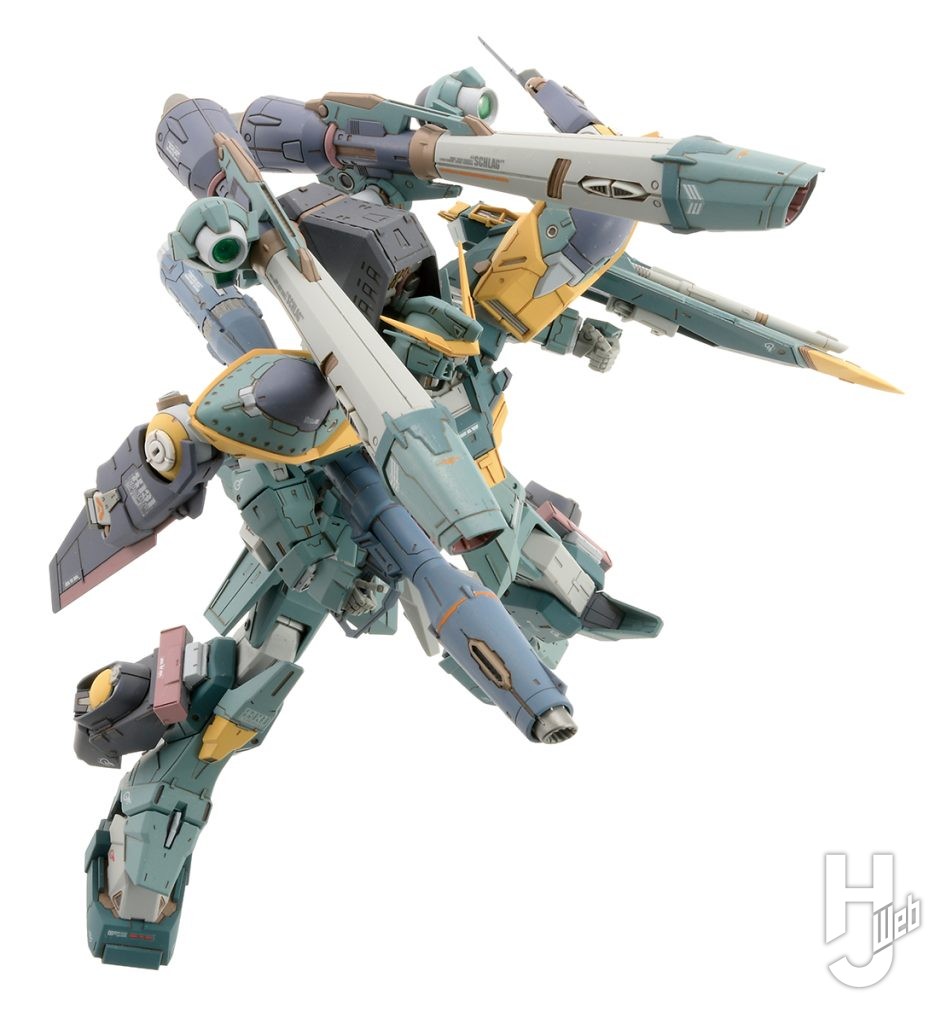 セイラマスオ製作「カラミティガンダム Ver.W.G.P.N.」俯瞰