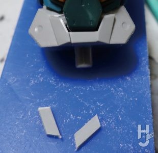 セイラマスオ製作「カラミティガンダム Ver.W.G.P.N.」製作途中胴体