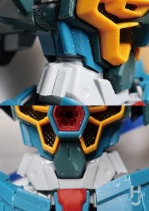 セイラマスオ製作「カラミティガンダム Ver.W.G.P.N.」製作途中胴体4