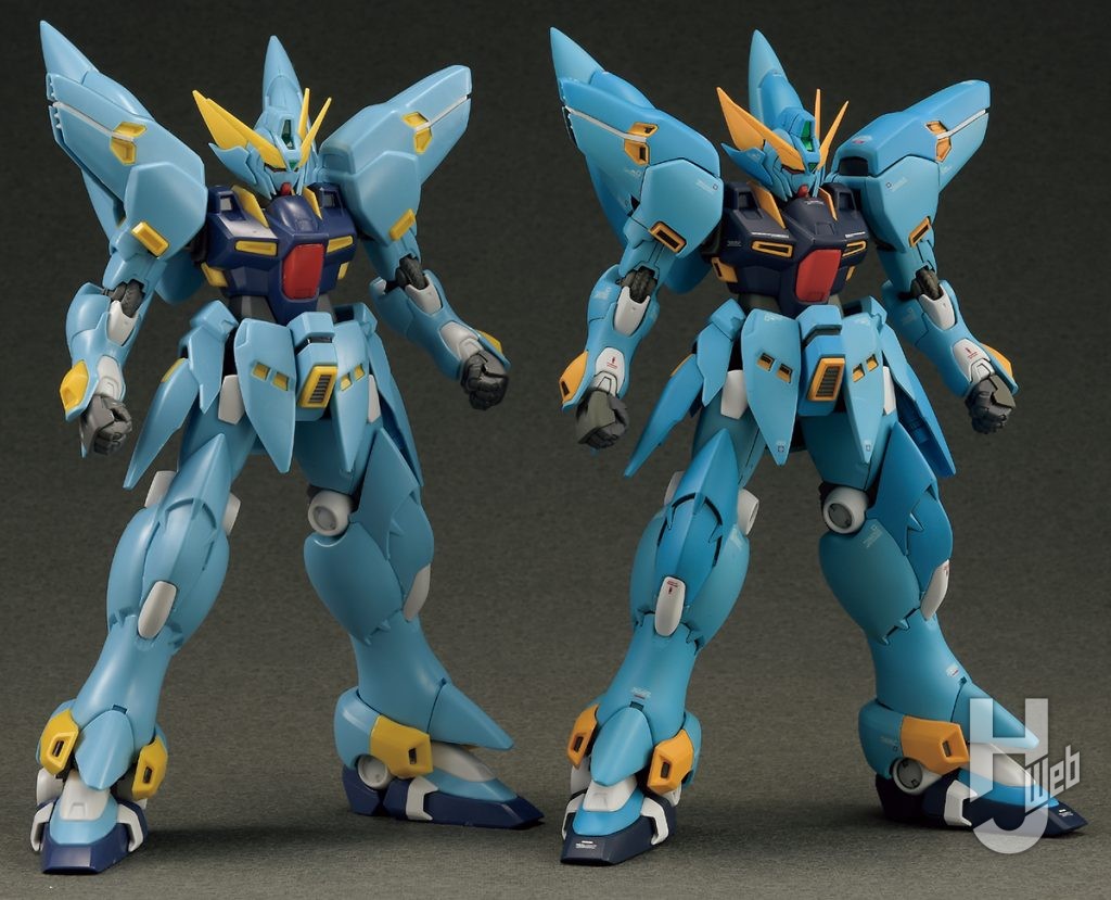 アーリーチョップ!!!製作「ヒュッケバイン」素組み比較