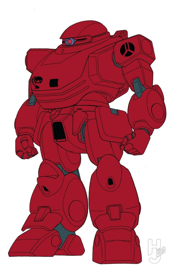 『装甲騎兵ボトムズ コマンドフォークト』チャビィー ケスウリ機イラスト