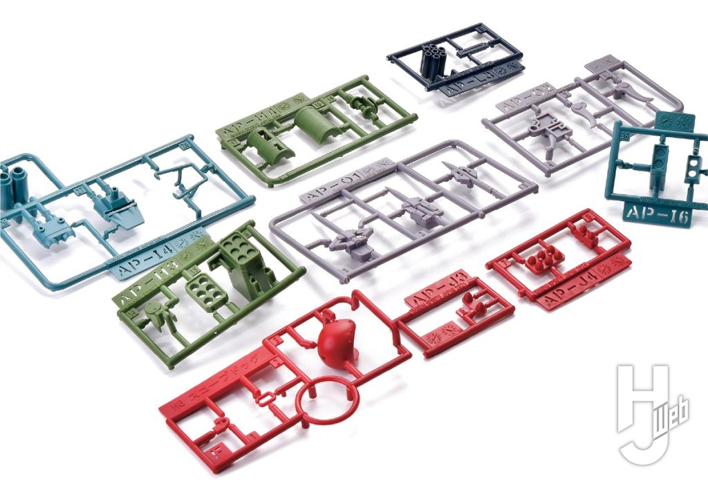 HG スコープドッグ用拡張パーツセット4ランナー