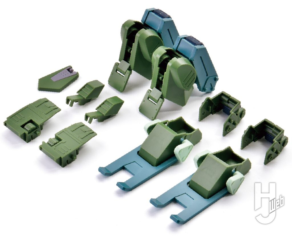 HG スコープドッグ用拡張パーツセット5足周りのパーツが多いセット