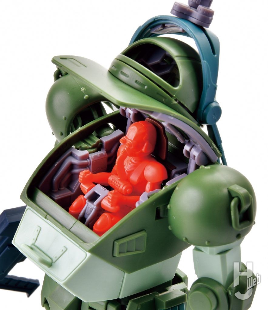 HG スコープドッグ用拡張パーツセット1コックピットオープン