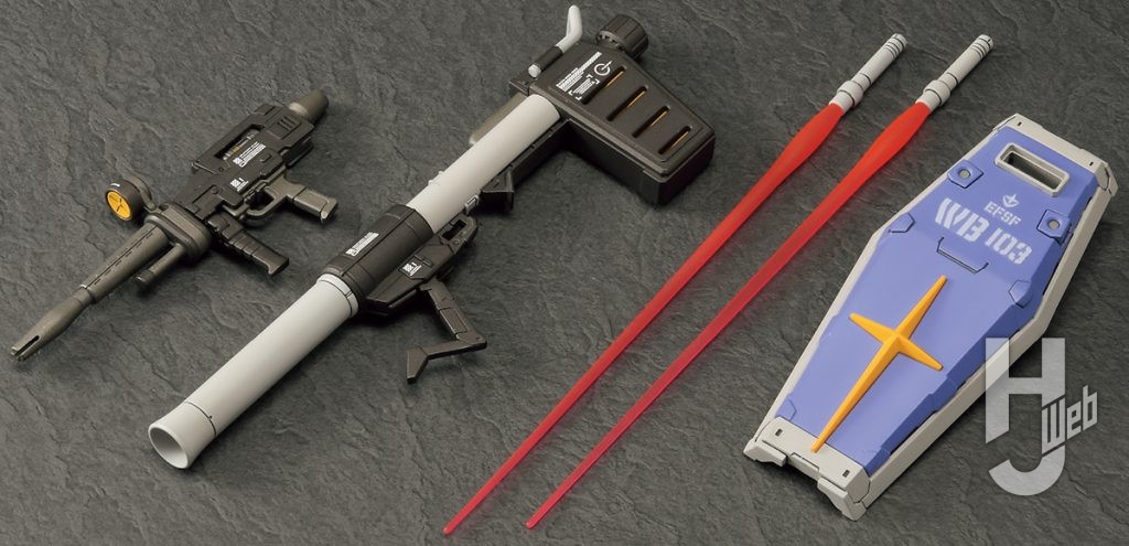 Ryunz製作「RX-78-3 G-3ガンダム」武装類