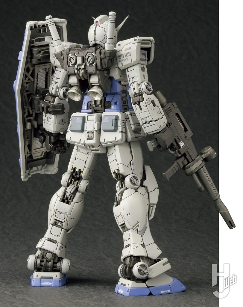 Ryunz製作「RX-78-3 G-3ガンダム」背面