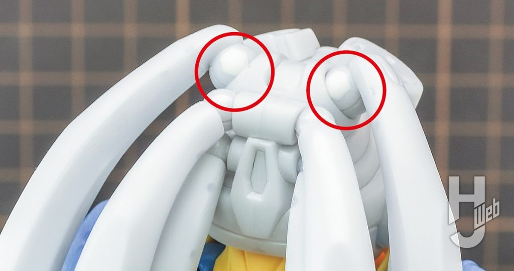 ほりきち製作「キングゲイナー」後頭部アップ