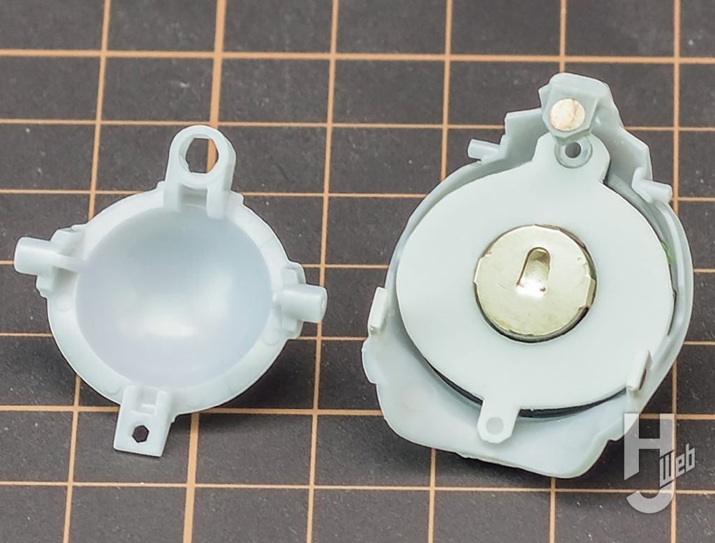 ほりきち製作「キングゲイナー」製作途中LEDパーツ埋め込み左