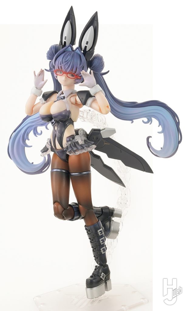 ファジー製作「デザイアメイデン グリードバニー」メガネ装着武装なし