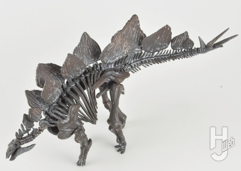 ウラベヒロト製作「ステゴサウルス」俯瞰