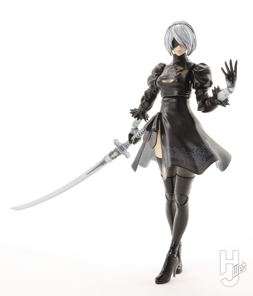 2Bのプラモデルのメイン画像