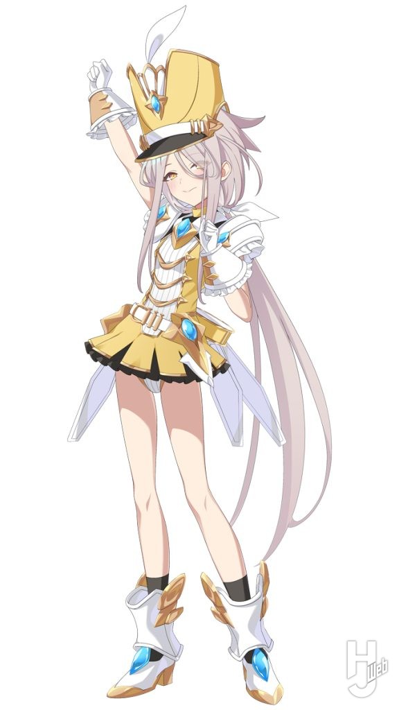 アイリス＝ブルックナーの立ちイラスト