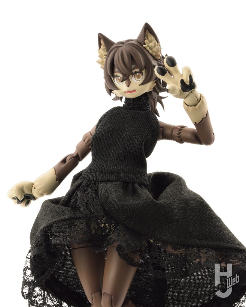 ガールズプラモのドール風カスタマイズの画像