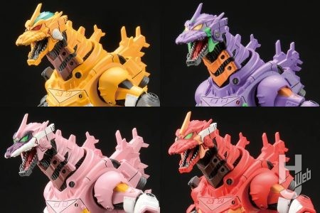 「激造シリーズ」に3式機龍 エヴァカラーVer.が全4種で出撃！月刊ホビージャパン撮り下ろしの彩色見本を紹介！