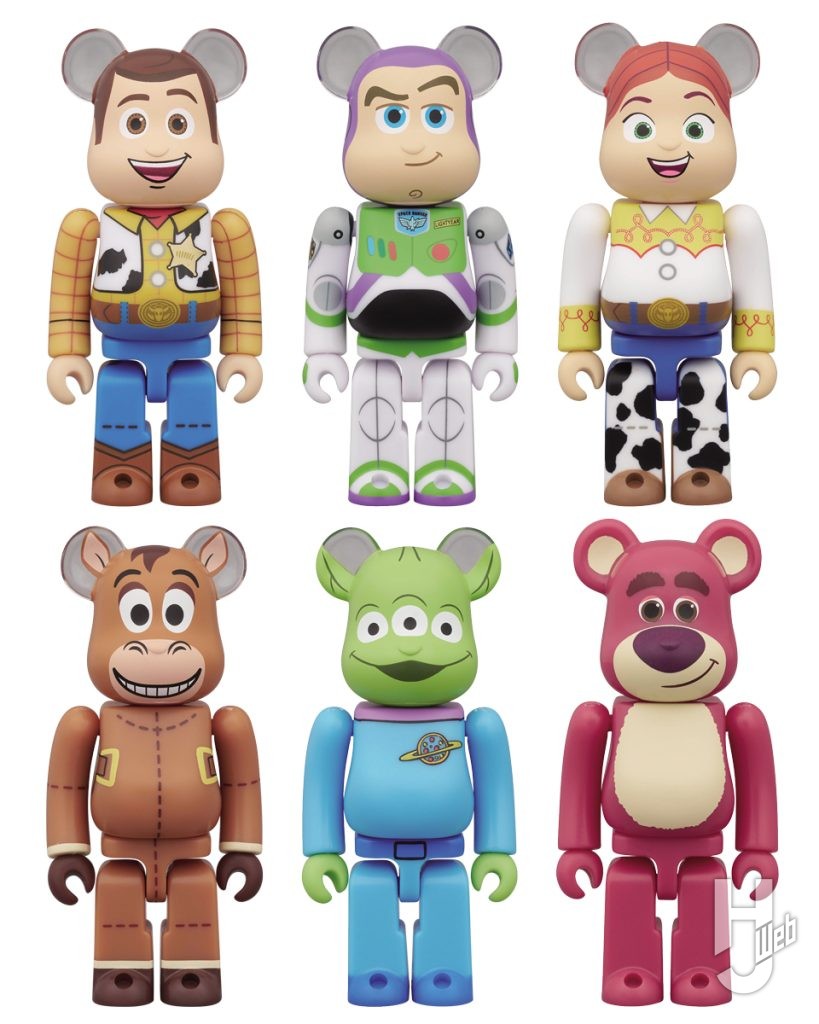 トイストーリーのベアブリックの画像