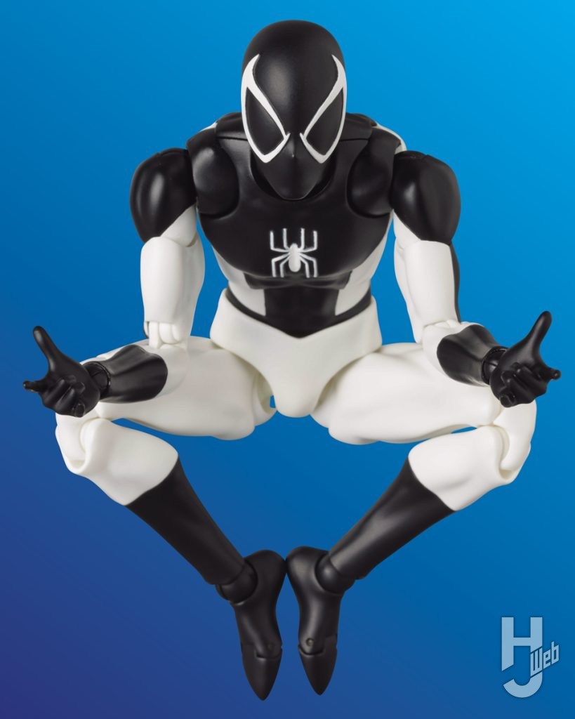 ネガティブゾーンのスパイダーマンの可動フィギュアの全体画像その2