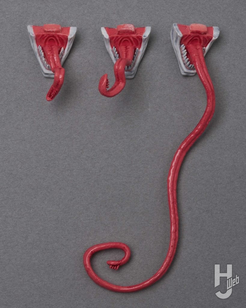 ヴェノムの可動フィギュアの付属パーツの画像その2