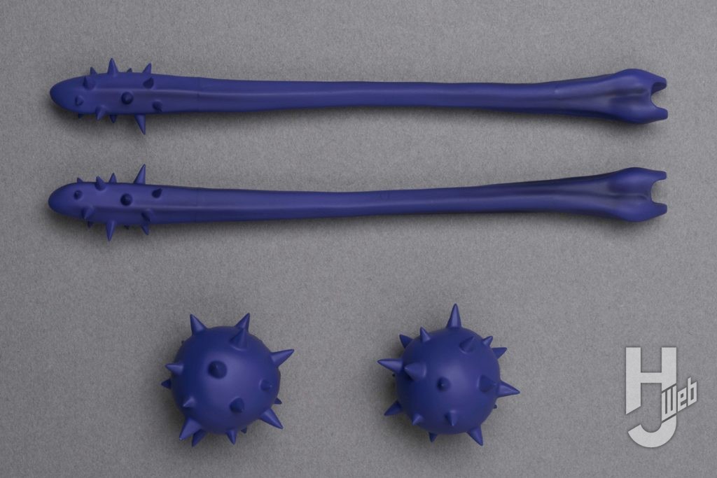 ヴェノムの可動フィギュアの付属パーツの画像その1