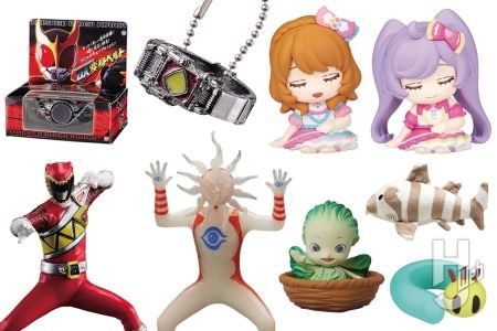 カプセルトイに「スーパー戦隊」歴代レッドや「タローマン」暗闇で光るフィギュアマスコットなどがラインナップ！【カプセルトイ最新情報】