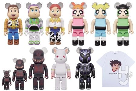 声優の「水樹奈々」がBE@RBRICK（ベアブリック）に!?「まどマギ」のキュゥべえや「TOY STORY」なども仲間入り／『チャージマン研!』のTシャツや「トリップクッション」なども必見【メディコム・トイ】